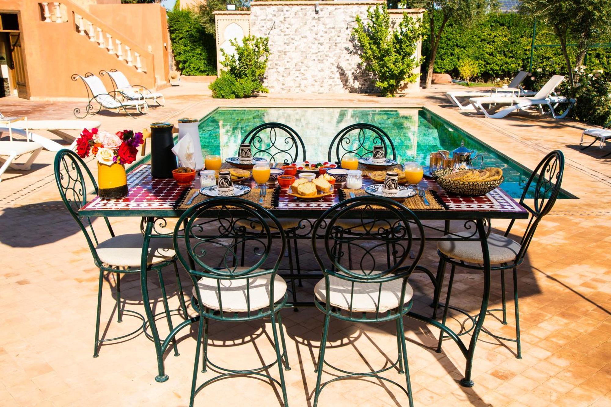 Ferme D'Hote Zomorroda Marrakesh Bagian luar foto